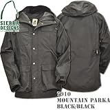 (シエラデザインズ)SIERRA DESIGNS MOUNTAIN PARKA マウンテンパーカー 7910G Black/Black XLサイズ(日本サイズ)