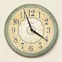 French Country Decorative Wood Wall Clock