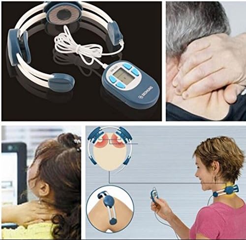 Vibrating Treatment Neck Massager Cervical Vertebra Therapy Instrument by SAMSHOPPING2465