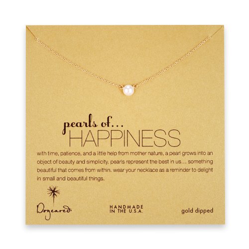 Dogeared Gold Filled Pearls of Happiness 16″ Boxed Necklace