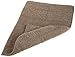 Pinzon Reversible Chenille Bath Mat, 21-by-34-Inch, Khaki