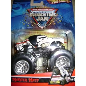 Hot Wheels Monster Jam Dalmatian Monster Mutt Truck 1:64 Scale