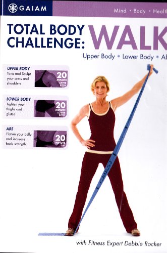 Total Body Challenge : Walk - Upper Body , Lower Body , Abs : 2 Disc Set