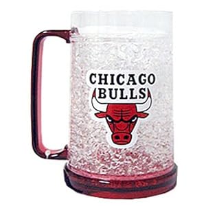Chicago Bulls Crystal Freezer Mug by