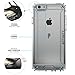 iPhone 6S Case, POETIC Affinity Series [Premium Thin]/No Bulk/Protection where its needed/Clear/Dual Material Protective Bumper Case for Apple iPhone 6S / iPhone 6 (Frosted Clear/Clear)