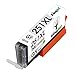 Kingjet CLI-251XL Gray Ink Tank Replacement 5 Pack Compatible with Canon PIXMA MG6320 MG7120 MG7520 IP8720 All-In-One Printer (5x GY)