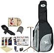 Go-dps Ag-vpk2 Acoustic Guitar Accessory Pack With Gig Bag Stand Strap Dvd Guitar Rest Polish Pick Holder Tuner Cloth And Picks