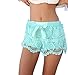 Womens New Sexy Elastic Openwork Celeb Lace Crochet Bow Shorts Mira Hot Pants