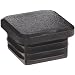 Kapsto 260 Q 3434 3 Polyethylene Square Plug, Black, 34 mm (Pack of 100)