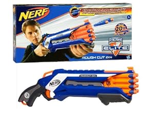 Nerf - A1691E240 - Jeu de Plein Air - Nerf Elite - Rough Cut