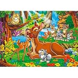 Clementoni - Puzzle pour enfant - Bambi: Sweet baby - 60 pièces
