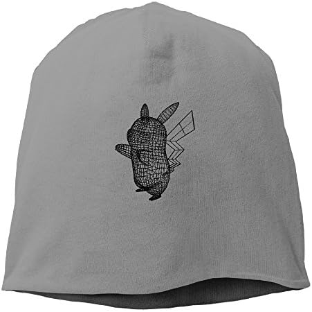 Pokemon Go 9 Pikachu Thermal Fashion Cap Hedging Winter Hats Logo \r\n Mens Winter 2016 Beanie Hat