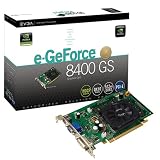eVGA e-GeForce 8400 GS 512MB DDR2 PCI-Express Graphics Card-One Plus One Warranty (512-P2-N738-LR0)