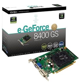 EVGA 512-P2-N738-LR GeForce 8400 GS 512MB DDR2 PCI-Express Graphics Card
