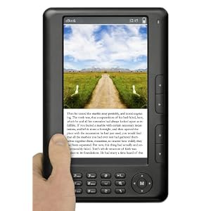 Ematic 7-Inch TFT Color eBook Reader with Built-in 4 GB Flash, Video Playback and Music Playback (EB101B)