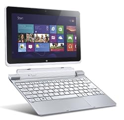 Acer Iconia W510-1422 10.1-Inch 64 GB Tablet with Keyboard Dock (Silver)