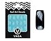 White Fluffy Light Feathers Designs Nail Art Stickers / Decals Decorations By VAGA