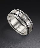 Triton Titanium Diamond Wedding Ring 21-2222T