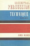 Orchestral percussion technique