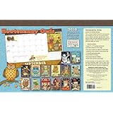 Hootenanny Owls 2016 Desk Pad Planner Calendar