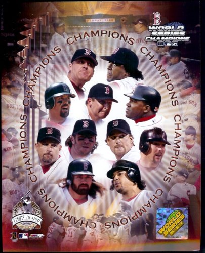 2004 Boston Red Sox World Series Champions Limited Edition 8 x 10 Glossy Photo -Shipped in Protective Top Loader!