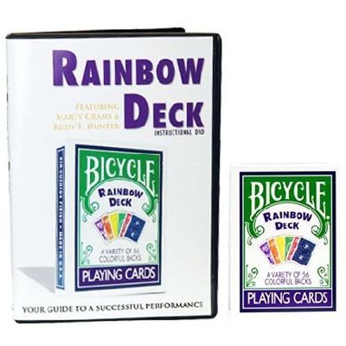 The Rainbow Deck with Teaching DVD - The Most Visually Stunning Card Effect in Magic!