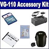 Olympus VG-110 Digital Camera Accessory Kit includes: ZELCKSG Care & Cleani ....