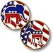Democrat or Republican - Political Flip Coin