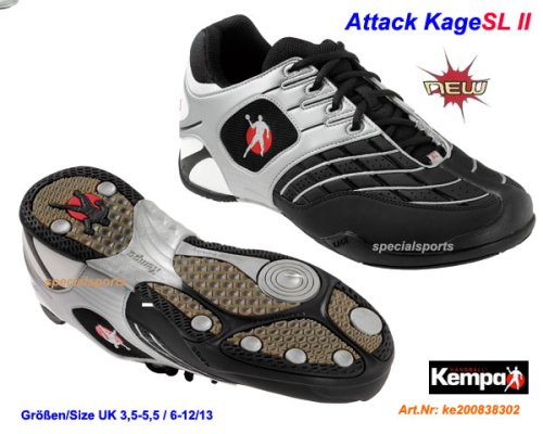 Kempa Schuh Männer Attack Kage SL, schwarz/weiß