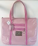 IMAGE OF Coach Patent Leather Poppy Glam Shopper Bag Purse Tote 14531 Rose