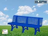Produkt-Bild: Parkbank Borkum blau Blome 4-Sitzer