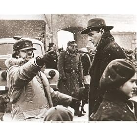 Steven Spielberg & Liam Neeson Schindler's List B&W 16x20
