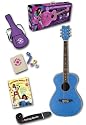 Daisy Rock Pixie Acoustic Blue Sparkle Starter Guitar Pack