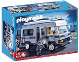 Playmobil - 4023 - Jeu de Construction - Fourgon et Policier