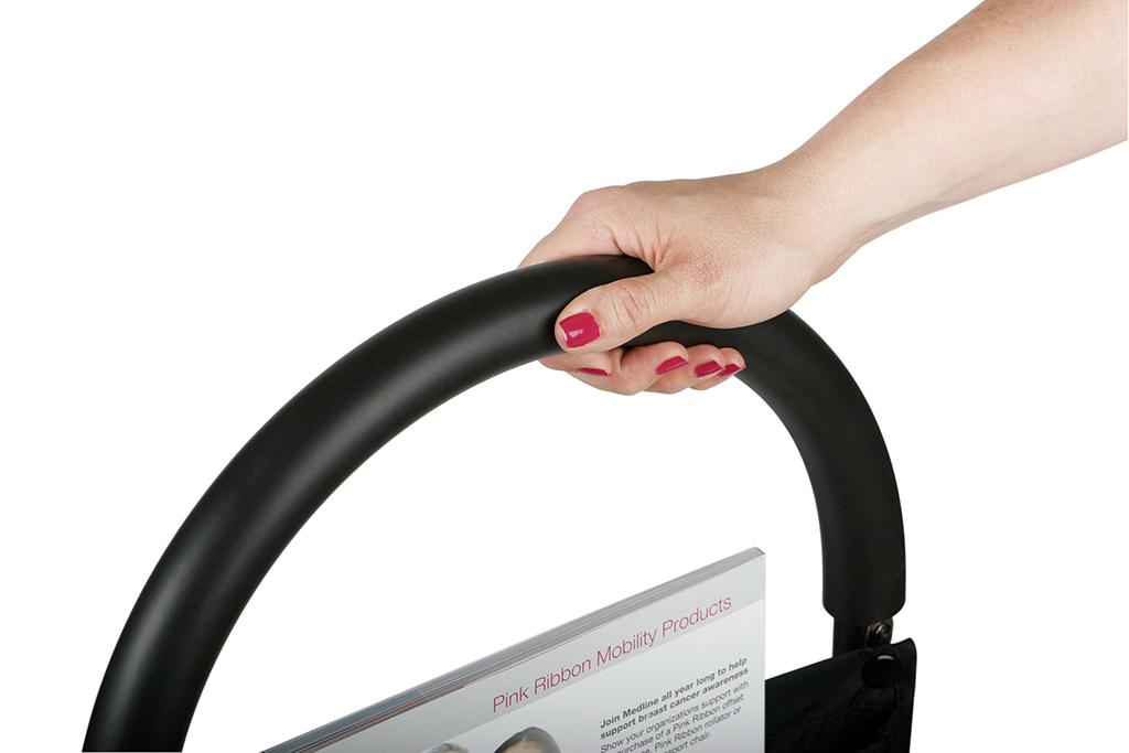 Medline Bed Assist Bar with Storage Pocket Health