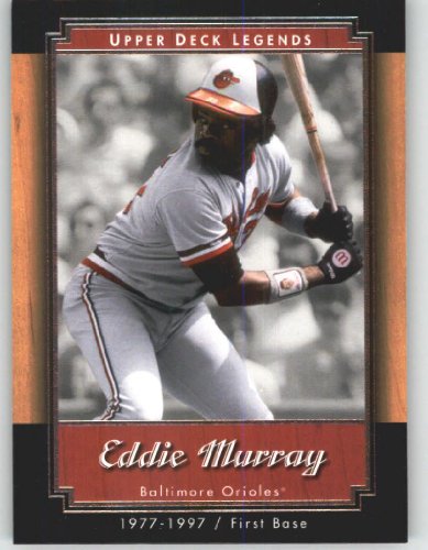 2001 Upper Deck Legends #18 Eddie Murray - Baltimore Orioles (Baseball Cards)