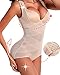 Gotoly Invisable Strapless Body Shaper High Waist Tummy Control Butt Lifter Panty Slim (M, Beige)
