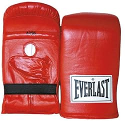 Everlast 4306 Leather Training Bag Gloves, Small/Medium