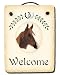 Arabian Horse Welcome Slate