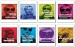Andy Warhol Quotes Set (Eight Prints) by Andy Warhol 10"x10" Art Print Poster