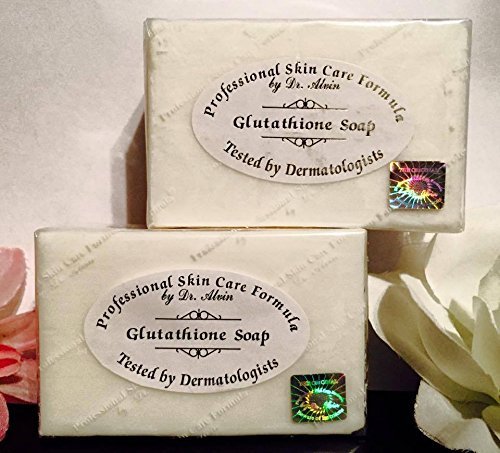 PACK OF 2 of 135g ea Dr Alvin Glutathione SOAP Whitening Professional Skin Care Formula