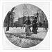 Historic Print (L): [D.C. Wash. - 2 girls on icy mall]