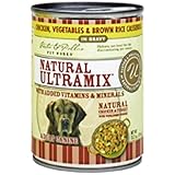 Castor and Pollux Ultramix Canine Fomula, Chicken, Vegetables and Brown Rice, 13.2-Ounce Cans (Pack of 12)