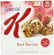 Special K Bars, Red Berries, 6-Count boxes (Pack of 12)