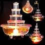 Wedding Cake Water Fountain 5T Punch Bowl Centerpiece