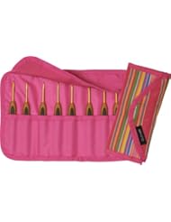 Art and Craft Supply: Clover Takumi Getaway Soft Touch Crochet Hooks Gift Set, 8 Sizes - Clover