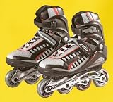ROLLERS EN LIGNE ZERO 42-43 ABEC 5 ALUMINIUM GRIS/NOIR/ROUGE
