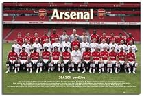 Arsenal FC Team Poster 08/09 Season - 36 x 24 Inches (91.5 x 61 cms)