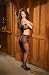 Elegant Moments Sheer crotchless pantyhose. 1726