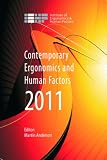 Contemporary ergonomics and human factors 2011